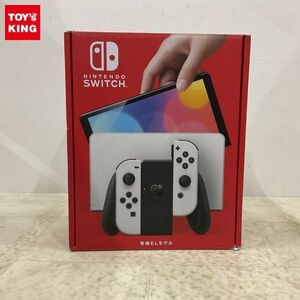 1円〜 動作確認/初期化済 Nintendo Switch 有機ELモデル HEG-001 ホワイト