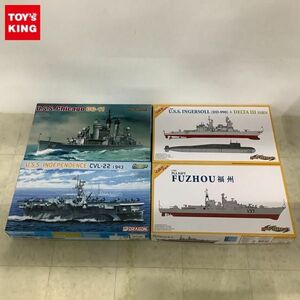 1円〜 ドラゴン 1/700 U.S.S. インディペンデンス CVL-22 1943、中華人民解放軍海軍 ソヴレメンヌイ級駆逐艦 福州 他