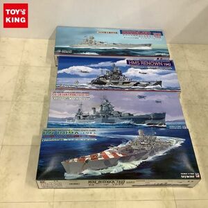 1円〜 ピットロード スカイウェーブシリーズ 1/700 イタリア海軍 ローマ 1943、米国海軍 重巡洋艦 CA-38 サンフランシスコ1944他