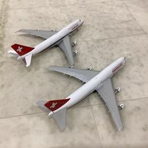 1円〜 1/400 B747-300 スイス航空セット HB-IGE＆HB-IGD_画像4