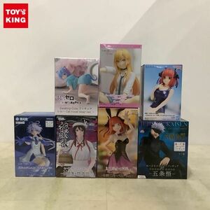 1円〜 未開封含 呪術廻戦 ぬーどるストッパーフィギュア 五条 悟、五等分の花嫁 Trio-Try-iT Figure 中野二乃 バニーver. 等