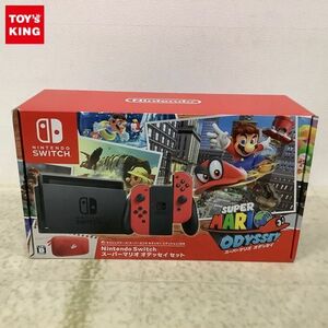 1円〜 欠品 動作確認/初期化済 Nintendo Switch 本体 HAC-001 スーパーマリオ オデッセイ デザインモデル