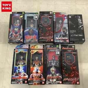 1円〜 バンダイ ウルトラヒーローシリーズ ダークザギ、ウルトラマンメビウス メビウス・バーニングブレイブ 他