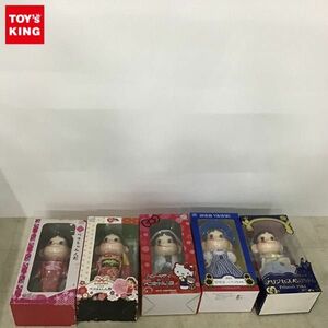 1円〜 未開封含 ハローキティ×ペコちゃん人形、プリンセスペコちゃん、2022 中泉淳一×ペコちゃん他