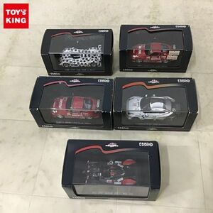 1円〜 エブロ 1/43 MOTUL ADVAN Z 鈴鹿1000km 2004 シルバー/レッド、日産GT-R GT1 2009 シルバーストーン ホワイト他