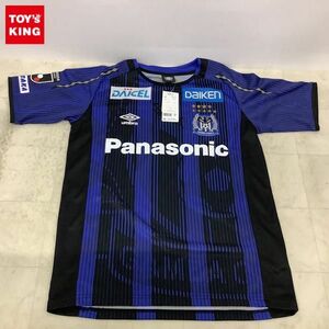 1円〜 デサント/umbro Jリーグ 応援ユニフォーム ガンバ大阪 M-L