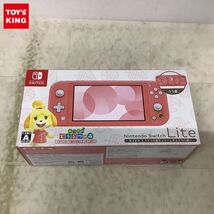 1円〜 動作確認済/初期化済/DL不可 Nintendo Switch Lite あつまれどうぶつの森 しずえアロハ柄モデル_画像1