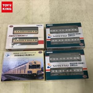 1円〜 鉄道コレクション Nゲージ 豊橋鉄道1730形 2両セット 西武鉄道401系 2両セット 他