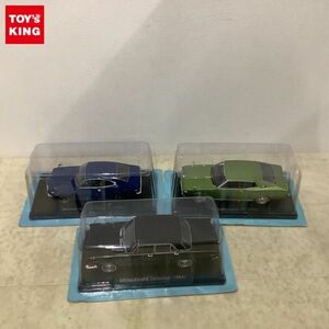 1円〜 破損 アシェット 国産名車コレクション 1/24 マツダ サバンナ クーペ GT 1972 三菱 デボネア 1964 他