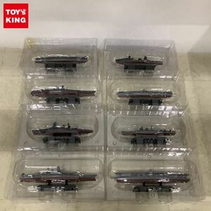 1円〜 ハーレクイン 世界の軍艦コレクション 1/1100 戦艦 武蔵 1942、航空母艦 赤城 1942 他