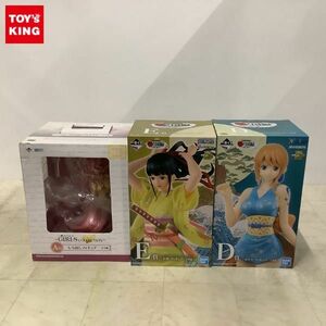 1円〜 未開封含 一番くじONE PIECE ワノ国 第一幕 D賞 おナミ GIRLS COLLECTION A賞 しらほし 他