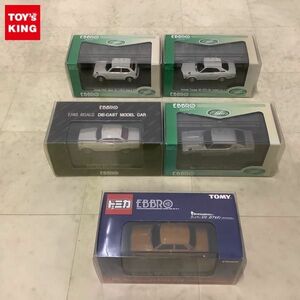 1円〜 エブロ 1/43 ダットサン 510 2ドア セダン いすゞ ベレット 1600GT 他