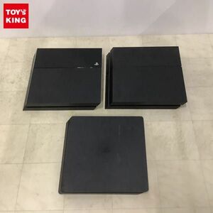 1円〜 動作確認済 初期化済 箱無 PlayStation4 本体 CUH-1100A、CUH-1200A、CUH-2100A ブラック