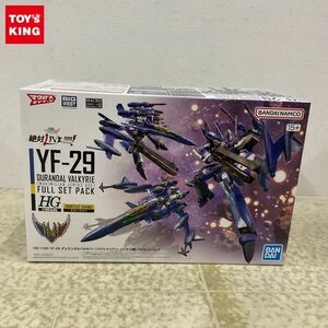 1円〜 HG 1/100 劇場版マクロスΔ 絶対LIVE!!!!!! YF-29 デュランダルバルキリー マクシミリアン・ジーナス機 フルセットパック