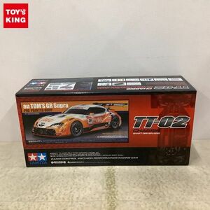 1円〜 欠品 タミヤ 電動RC 4WDレーシングカー 1/10 au TOM’S GR Supra TT-02シャーシ