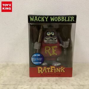 1円〜 FUNKO WACKY WABBLER RAT FINK SURF RED ボビングヘッド