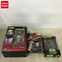 1円〜 STAR WARS STAP and バトルドロイド、ARTFX 1/7 ソフトビニール製 塗装済み組み立てキット コマンダー・ブライ他_画像1