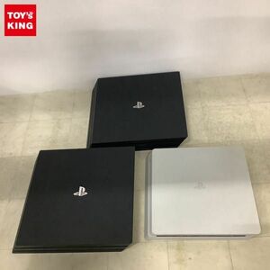 1円〜 ジャンク 箱無 HDD欠品 PS4 CUH-2200A 本体 CUH-7000B ジェット・ブラック 他