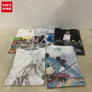 1円〜 初音ミク V3 Tシャツ ver.2.0 サイズL 雪ミク YOSAKOI ソーラン祭り2017 Tシャツ サイズL LIMITED EDITION 数量限定 他