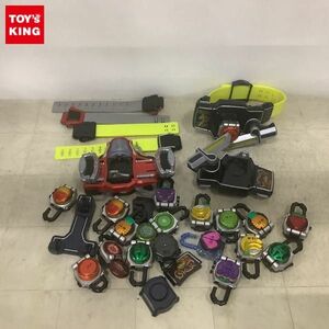 1円〜 訳あり バンダイ 仮面ライダー鎧武 変身ベルト DX戦極ドライバー 鎧武＆バロンセット DXイチゴロックシード 他