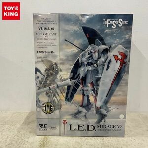 1円〜 ボークス 1/100 ファイブスター物語/FSS L.E.D.ミラージュ V3 デルタ・ベルン 3007