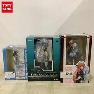 1円〜 未開封 ホビーストック 1/8 りこりす 続瑠、ALTER 1/8 デモンベイン メタトロン、めがちゅ! ヨルズ