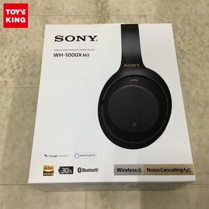 1円〜 SONY ノイズキャンセリングワイヤレスヘッドセット WH-1000X M3