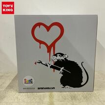 1円〜 メディコム・トイ LOVE RAT ホワイト スタチュー_画像1