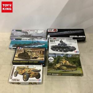 1円〜 フジミ他 1/700等 日本海軍航空母艦 飛龍、アメリカ戦車 M4A3E8 シャーマン イージーエイト 他