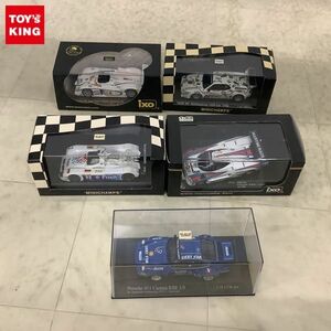 1円〜 ミニチャンプス他 1/43 BMW V12 Le Mans FINA #2 ホワイト アウディ R8 2003年 ル・マン24時間3位 #6 等