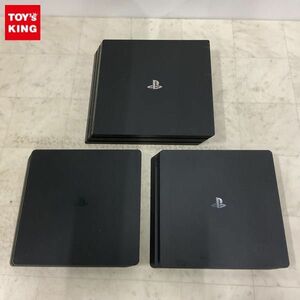 1円〜 動作確認/初期化済 箱無 PS4 本体 CUH-2200A ジェットブラック CUH-7200B ジェットブラック 他