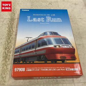 1円〜 動作確認済 TOMIX Nゲージ 97908 小田急ロマンスカー7000形LSE (LSE Last Run) 限定品