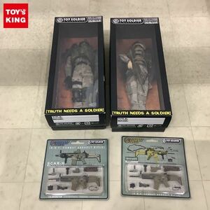 1円〜 未開封含 トイソルジャー＆ワークショップ 1/6 女性兵士 武器セット MK16 MOD 0 S.O.F.コンバットアサルトライフル 他