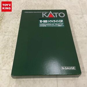 1円〜 ジャンク KATO Nゲージ 10-869 24系 寝台特急 トワイライトエクスプレス 6両基本セット