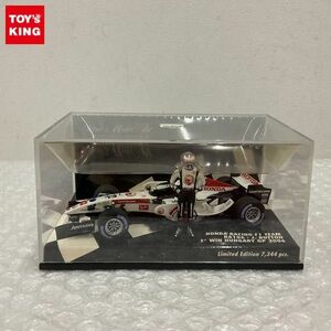 1円〜 ミニチャンプス 1/43 ホンダF1 RA106バトン初優勝2006