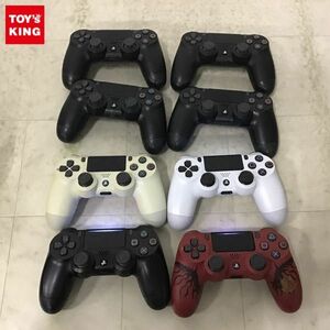 1円〜 PS4 ワイヤレスコントローラー DUALSHOCK4 ホワイト ブラック モンスターハンター：ワールド リオレウスエディション