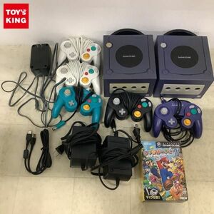 1円〜 訳あり ニンテンドー ゲームキューブ 本体 コントローラー ソフト マリオパーティ7 マイクセット 等