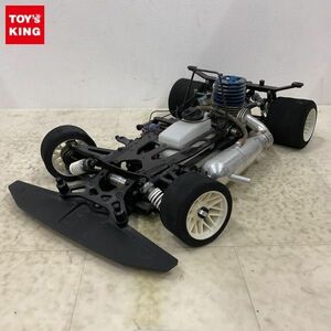 1円〜 ジャンク エンジンRC シャーシ タイヤ マフラー サンワ Hyper ERZ-RZ サーボ 他