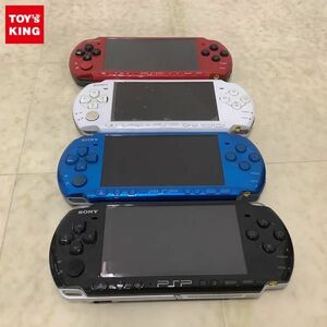 1円〜 動作確認済 初期化済 欠品 箱無 PSP 3000 本体 バイブラント・ブルー 、パール・ホワイト 他