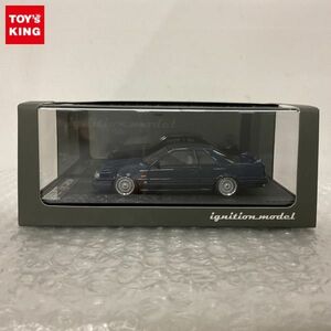 1円〜 イグニッションモデル 1/43 ニッサン スカイライン GTS-R R31 ブルーブラック