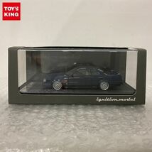 1円〜 イグニッションモデル 1/43 ニッサン スカイライン GTS-R R31 ブルーブラック_画像1