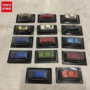 1円〜 コナミ 絶版名車コレクション マツダ コスモ AP CD23 1975 レッド トヨタ セリカ クーペ TA40 1977 レッド 他