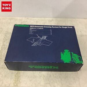 1円〜 TOMIX Nゲージ 5031 自動踏切セット 単線用