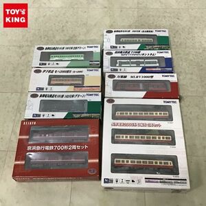 1円〜 鉄道コレクション 長野電鉄2000系 D編成 3両セット 京浜急行電鉄700形 2両セット 他