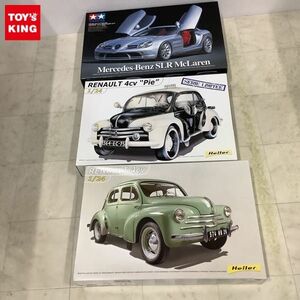 1円〜 タミヤ 1/24 メルセデス・ベンツ SLR マクラーレン、エレール 1/24 ルノー4cv他