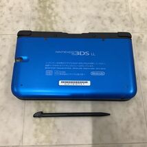 1円〜 動作確認/初期化済 箱無 ニンテンドー3DS LL SPR-001(JPN) 本体 ブルー×ブラック_画像3