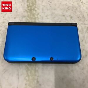 1円〜 動作確認/初期化済 箱無 ニンテンドー3DS LL SPR-001(JPN) 本体 ブルー×ブラック