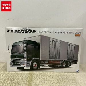 1円〜 アオシマ ヘビーフレイトシリーズ 1/32 日野 プロフィア テラヴィFR ハイスターW観音扉