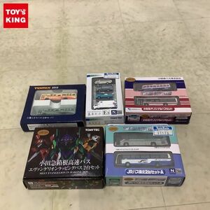 1円〜 TOMYTEC 等 バスコレクション 他 Nゲージ JRバス東北2台セットA 小田急オリジナルバスセット 他