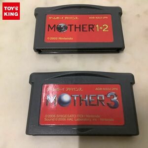 1円〜 箱無 ゲームボーイアドバンス ソフト MOTHER 1+2 MOTHER 3